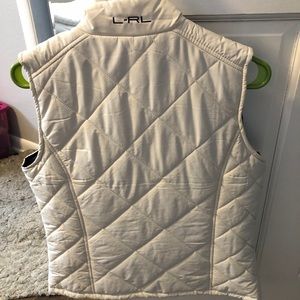 White, medium Ralph Lauren vest. Only worn twice.